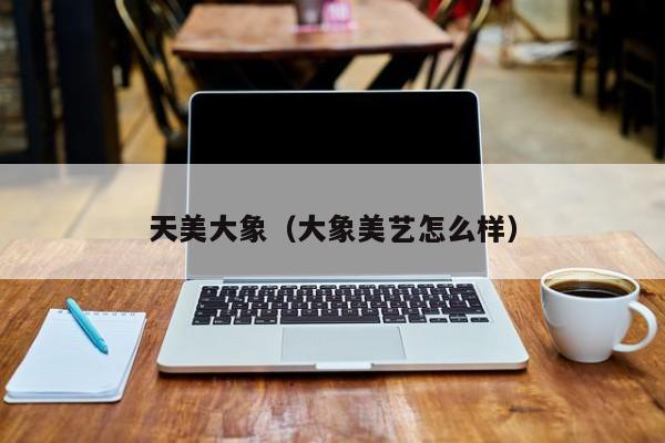 天美大象（大象美艺怎么样）